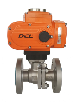 2 Way Bronze DN40 Ball Valve DCL Explosion Proof Electric Actuator